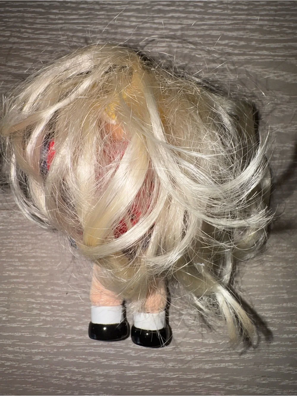 vintage cabbage patch kid mini doll 5 inches - EUC mattel CABBIE CPK